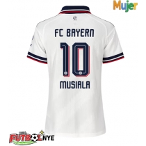 Camiseta Bayern Munich Jamal Musiala #10 Visitante Equipación para mujer 2026-27 manga corta